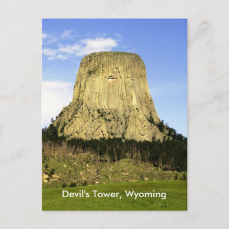 Devil's Tower, Wyoming Briefkaart