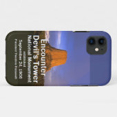 Devil's Tower WYOMING Case-Mate iPhone Case (Achterkant (horizontaal))