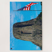 Devil's Tower Wyoming Jigzaag Puzzle Legpuzzel (Verticaal)