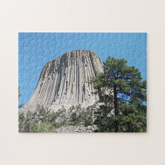 Devils Tower Wyoming Legpuzzel (Horizontaal)