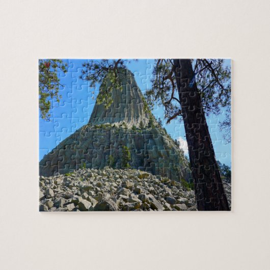 Devil's Tower Wyoming Legpuzzel (Horizontaal)