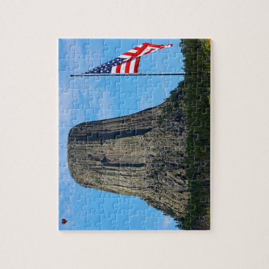 Devil's Tower Wyoming Legpuzzel (Verticaal)