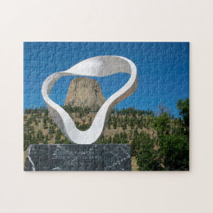 Devil's Tower Wyoming. Legpuzzel