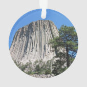 Devils Tower Wyoming Ornament (achterkant)