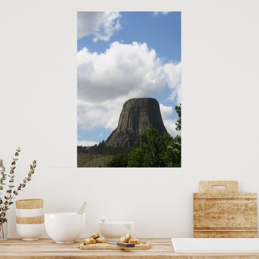 Devils Tower, Wyoming poster (Keuken)