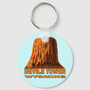 DEVILS TOWER WYOMING SLEUTELHANGER