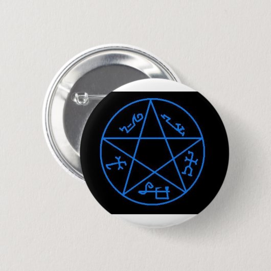 Devil's Trap Ronde Button 5,7 Cm (Voorkant /achterkant)