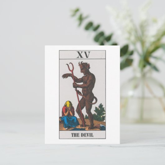 deviltarot briefkaart (Staand voorkant)