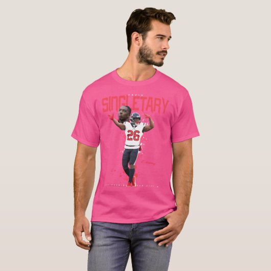 Devin Singletary T-shirt (Voorkant volledig)