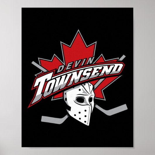 Devin Townsend - hockey'  Poster (Voorkant)
