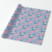 Devina Lily - Anenome Collette Wrapping Paper Cadeaupapier (Uitgerold)