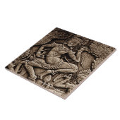 Devine Angkor Wat, Cambodia Ceramic Tegel Tegeltje (Zijkant)