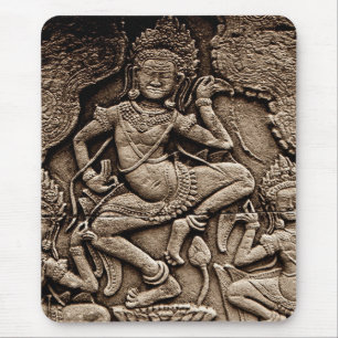 Devine Angkor Wat Mousepad Muismat
