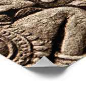 Devine Angkor Wat Poster (Hoek)