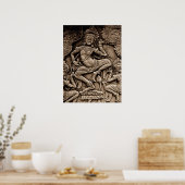 Devine Angkor Wat Poster (Keuken)