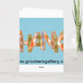 Devine Intervention Wenskaart Kaart (Achterkant)