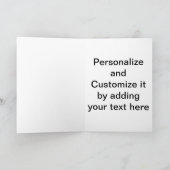 Devine Intervention Wenskaart Kaart (Binnen)