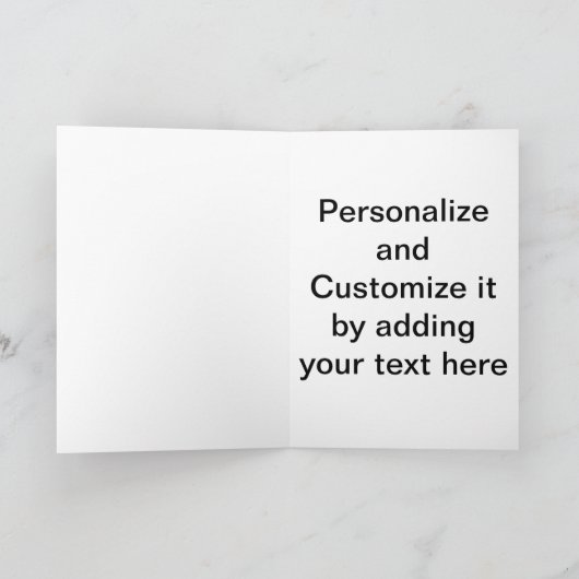 Devine Intervention Wenskaart Kaart (Binnen)