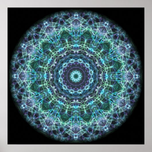 devine mandala poster (Voorkant)