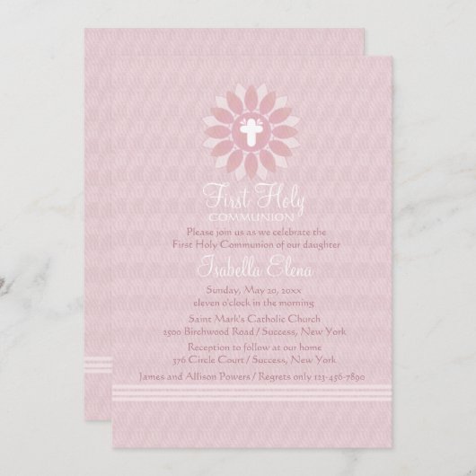 Devine Radiance Religieuze Occasion Uitnodiging (Voorkant / Achterkant)