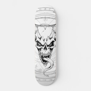 Devine Skull of Death (Wit) Persoonlijk Skateboard