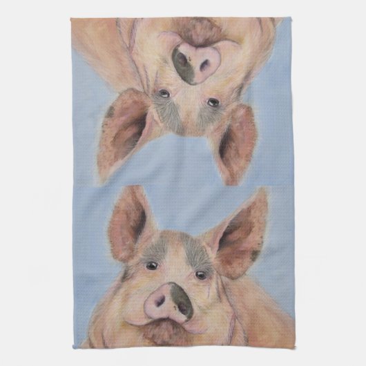 Devine Swine Theedoek (Verticaal)