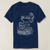 Devise Hroques The Snake white T-shirt (Design voorkant)