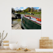 Devizes Canal Poster (Keuken)