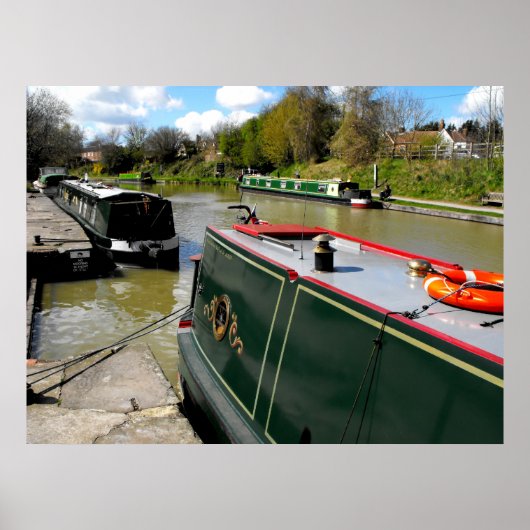 Devizes Canal Poster (Voorkant)