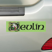 Devlin Celtic Dragon Bumpersticker (Op auto)