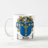 Devlin Family Crest Koffiemok (Links)