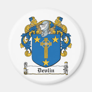 Devlin Family Crest Magneet
