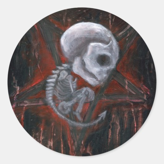 Devlyn Sydus Ronde Sticker (Voorkant)