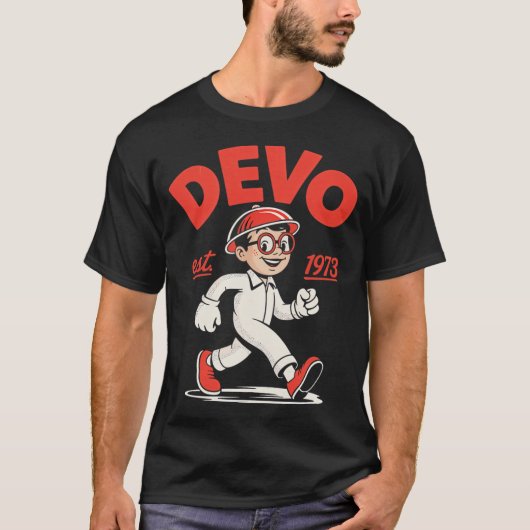 Devo Est 1973 T-shirt (Voorkant)