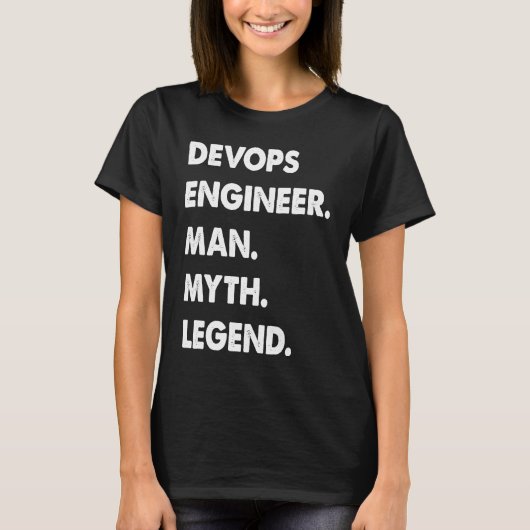 Devoices Engineer Man Myth Legend T-shirt (Voorkant)