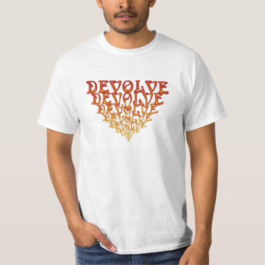 DEVOLVE MELT T-SHIRT (Voorkant)