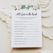 DEVON Alle ogen op de bruid Vrijgezellenfeest spel Kaart