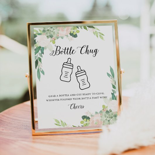 DEVON Baby Shower Spel voor de Toekomstige Moeder Poster