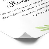 DEVON Baby Sock Hunt Baby shower Game Sign Poster (Hoek)