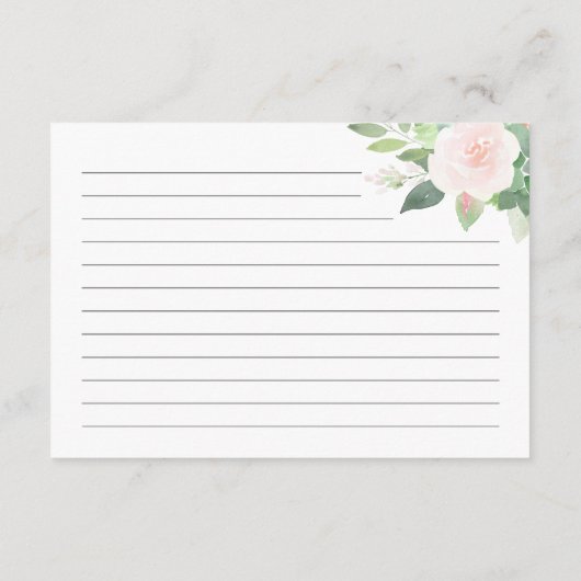 DEVON Blush Bloemengroen Recept Informatiekaartje (Achterkant)