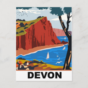 Devon Coast Briefkaart