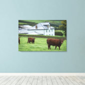 Devon, Engeland Canvas Afdruk (Insitu (Houten vloer))