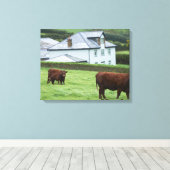 Devon, Engeland Canvas Afdruk (Insitu (Houten vloer))