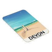 Devon, Engeland voor een vakantie. Magneet (Rechterzijde)