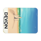 Devon, Engeland voor een vakantie. Magneet (Horizontaal)