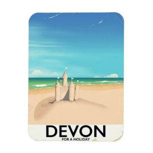 Devon, Engeland voor een vakantie. Magneet