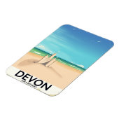 Devon, Engeland voor een vakantie. Magneet (Linkerzijde)