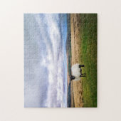 Devon England Landscape en Sheep Legpuzzel (Verticaal)