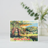 Devon England vintage Briefkaart (Staand voorkant)