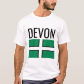 Devon/English County Flag T-shirt (Voorkant)